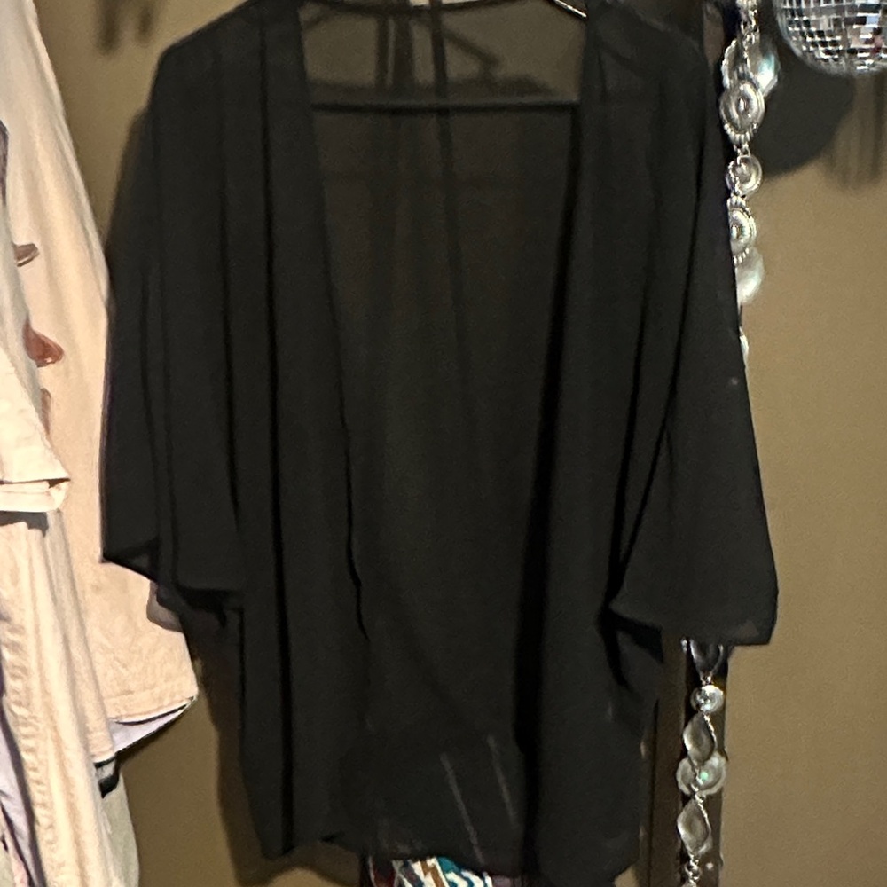 Sheer Kimono Top